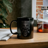 Ghost Totem Spirit Skull Black Mug