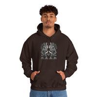 Obsidian Blade Warriors Aztec Glyph Style Unisex Hoodie