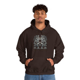 Obsidian Blade Warriors Aztec Glyph Style Unisex Hoodie