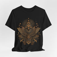 Viracocha Sacred Glyph Abstract Crown Symbol Unisex T-Shirt