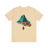 Machu Picchu Minimalist Sacred City Unisex T-Shirt
