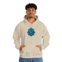 Tlaloc Rain God Tribal Glyph Style Unisex Hoodie