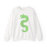 Jade Snake Spiral Unisex Sweatshirt