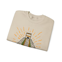 Mexico Monument Chichen Itzá Doodle Unisex Sweatshirt