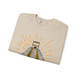 Mexico Monument Chichen Itzá Doodle Unisex Sweatshirt