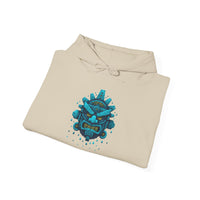 Tlaloc Rain God Tribal Glyph Style Unisex Hoodie