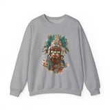 Maya Warrior Watercolor Portrait Unisex Hoodie