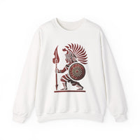 Young Warrior Glyph Pre-Hispanic Style Unisex Sweatshirt