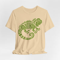 Mayan Aztec Totem Symbol of Iguana Unisex T-Shirt