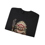 Temple Guardian Pixel Warrior Unisex Sweatshirt