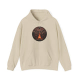 Sacred Fire Tribal Ceremony Glyph Style Unisex Hoodie