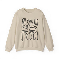 Nazca Lines Style Spider Unisex Sweatshirt