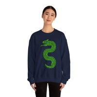Jade Snake Spiral Unisex Sweatshirt