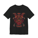 Aztec Fire Warrior Mask Unisex T-Shirt