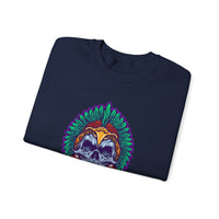 Aztec Indian Death Skull Tattoo Style Unisex Sweatshirt