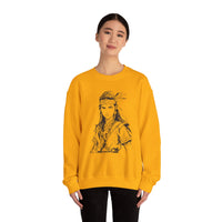 Inca Warrior Woman Fierce Andean Spirit Design Unisex Sweatshirt