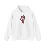 Chibi Inca Girl with Baby Condor Unisex Hoodie