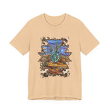 Aztec Turquoise Cactus Desert Landscape Unisex T-Shirt