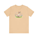 Baby Llama Inca Blossom Crown Unisex T-Shirt