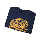 Celestial Mayan Bird Symbol Unisex Sweatshirt
