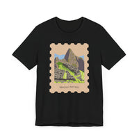 Stamp Machu Picchu Peru Unisex T-Shirt