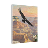 Royal Andean Condor Inca Spirit at Dusk Canvas