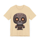 Tribal Glow Chibi Aztec Skull Unisex T-Shirt