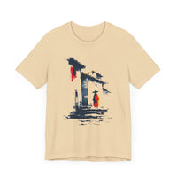 Cuzco Steps Heritage Minimalist Art Unisex T-Shirt