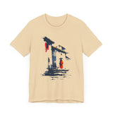 Cuzco Steps Heritage Minimalist Art Unisex T-Shirt