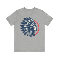Tribal Visionary Chief Emblem Illustration Unisex T-Shirt