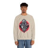 Tribal Legacy Circle Emblem Illustration Unisex Sweatshirt