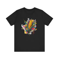 Maya Corn Mural Street Art Unisex T-Shirt