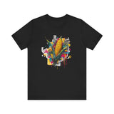Maya Corn Mural Street Art Unisex T-Shirt