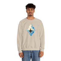 Lake Titicaca Minimalist Landscape Unisex Sweatshirt