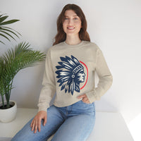 Tribal Visionary Chief Emblem Illustration Unisex Sweatshirt