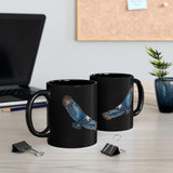 Inca Andean Condor in Flight Black Mug
