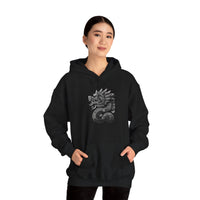Aztec Serpent Quetzalcoatl Tribal Design Unisex Hoodie