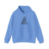 Jaguar Warrior Ink Portrait Unisex Hoodie