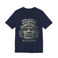 Mayan Sacred Head Stone Unisex T-Shirt