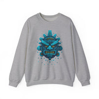 Tlaloc Rain God Tribal Glyph Style Unisex Sweatshirt