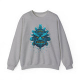 Tlaloc Rain God Tribal Glyph Style Unisex Sweatshirt