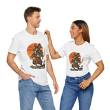 Aztec Samurai Wave Style Unisex T-Shirt