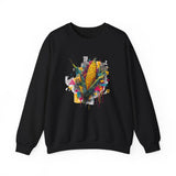 Maya Corn Mural Street Art Unisex Sweatshirt