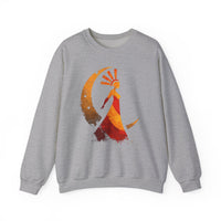 Mama Killa Inca Moon Goddess Glyph Style Unisex Sweatshirt