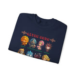 Aztec Gods Chibi Characters Pantheon Unisex Sweatshirt