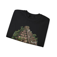 Mayan Jungle Pyramid Ruins Graphic Unisex Sweatshirt