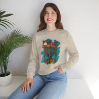 Wild Desert Bloom Cactus Illustration Unisex Sweatshirt