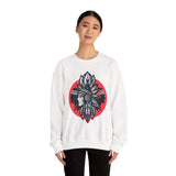 Tribal Legacy Circle Emblem Illustration Unisex Sweatshirt