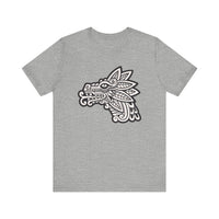 Quetzalcóatl Serpent Head Illustration Unisex T-Shirt