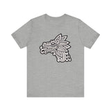 Quetzalcóatl Serpent Head Illustration Unisex T-Shirt
